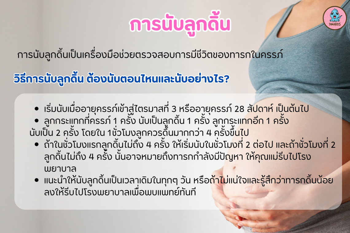 การนับลูกดิ้น  การนับลูกดิ้น