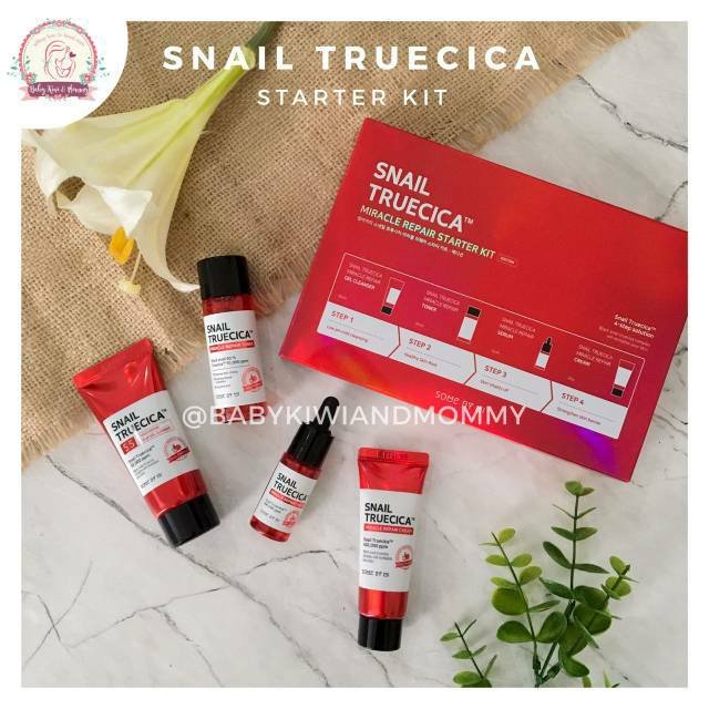 SNAIL TRUECICA MIRACLE REPAIR STARTER KIT isi 4 Some By Mi