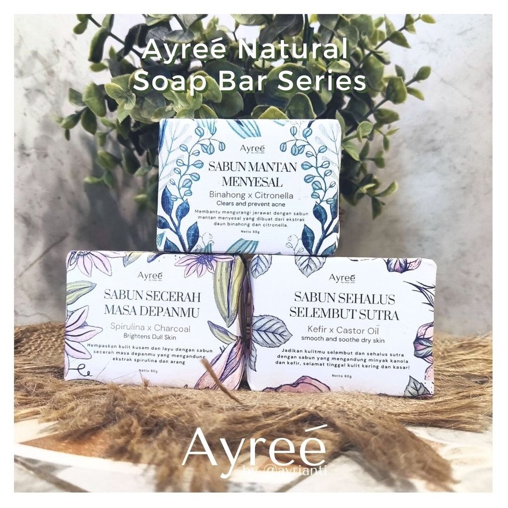 Ayree Natural Soap Bar - Sabun Sultan Alami Ayrikiwi