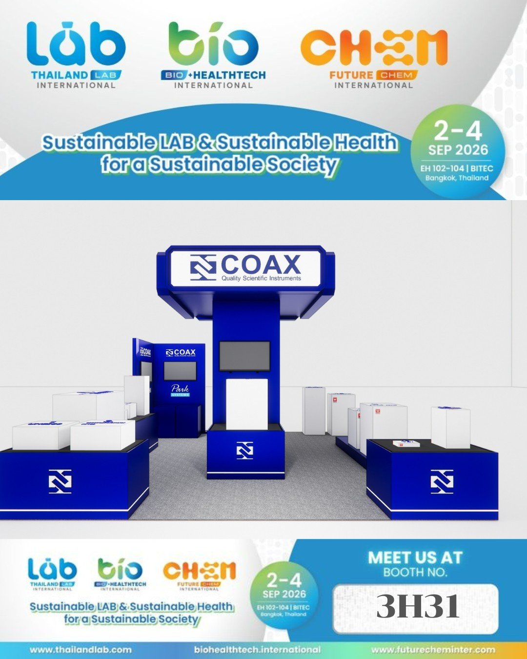 Thailand Lab 2026 @ BITEC 2-4 SEP 2026