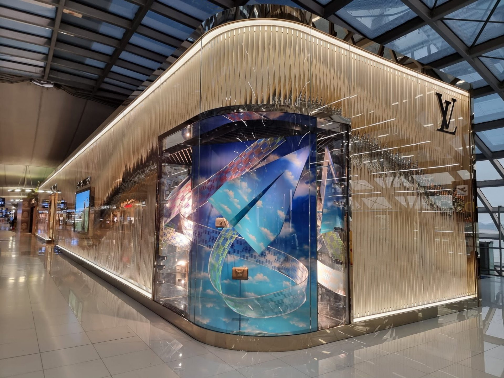 Louis Vuitton  Singapore Changi airport  YouTube