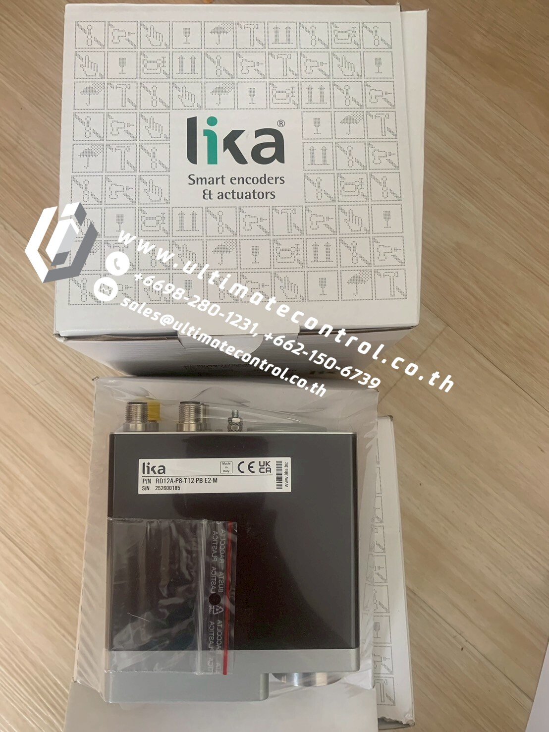 Encoders and resolvers แบรนด์ LIKA รุ่น RD12A-P8-T12-PB-E2-M ชนิด ...