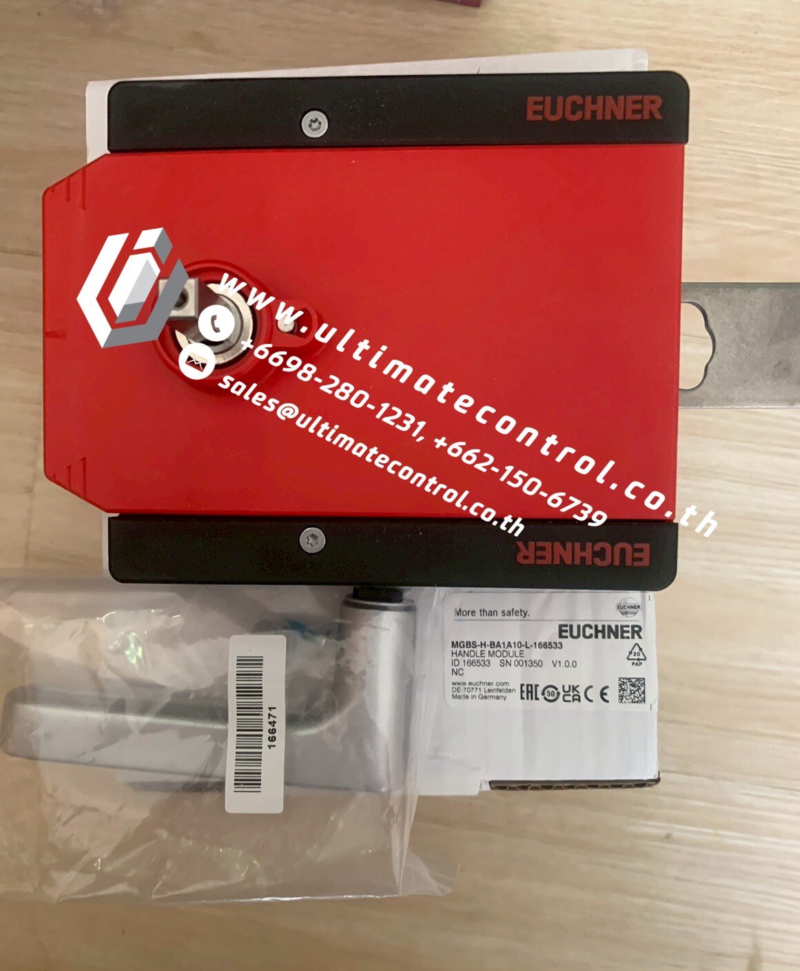 EUCHNER รุ่น 166532 MGBS-H-BA1A10-R ชนิด Handle module