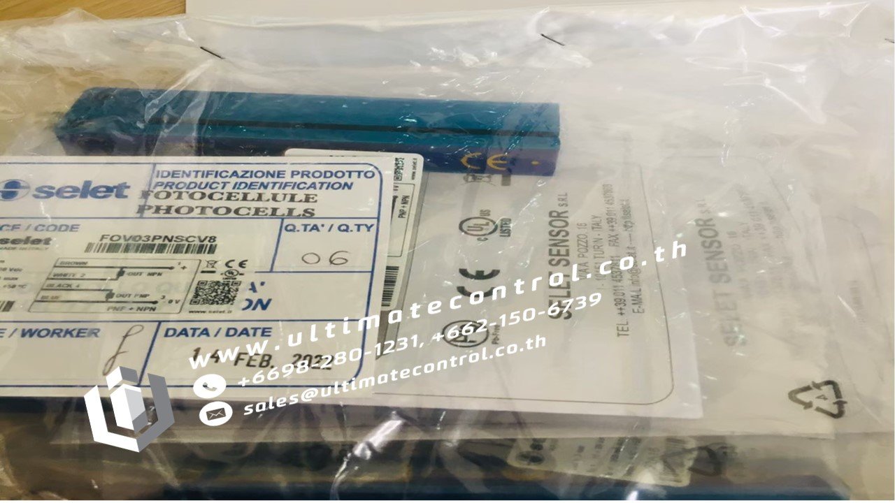 Photoelectric and Inductive Sensor แบรนด์ SELET รุ่น FOV03PNSCV8 ชนิด ...