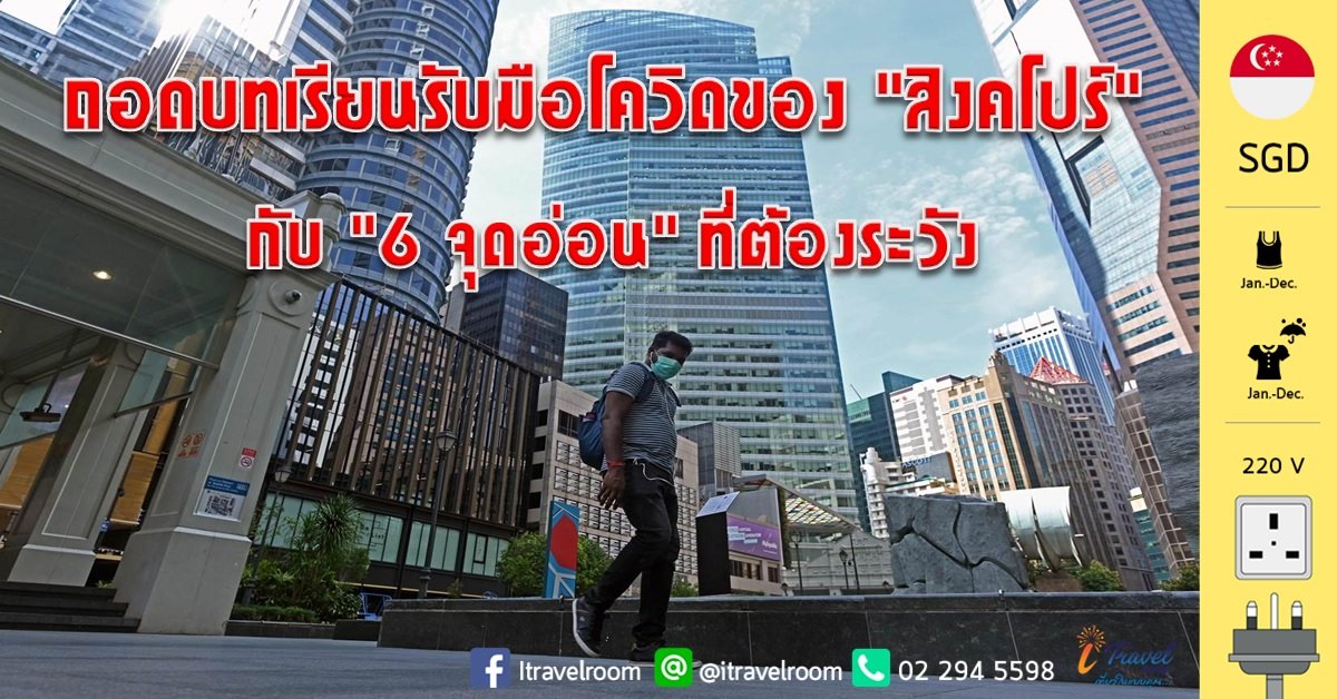 ถอดบทเรียนรับมือโควิดของ "สิงคโปร์" กับ "6 จุดอ่อน" ที่ต้องระวัง ถอดบทเรียนรับมือโควิดของ "สิงคโปร์" กับ "6 จุดอ่อน" ที่ต้องระวัง