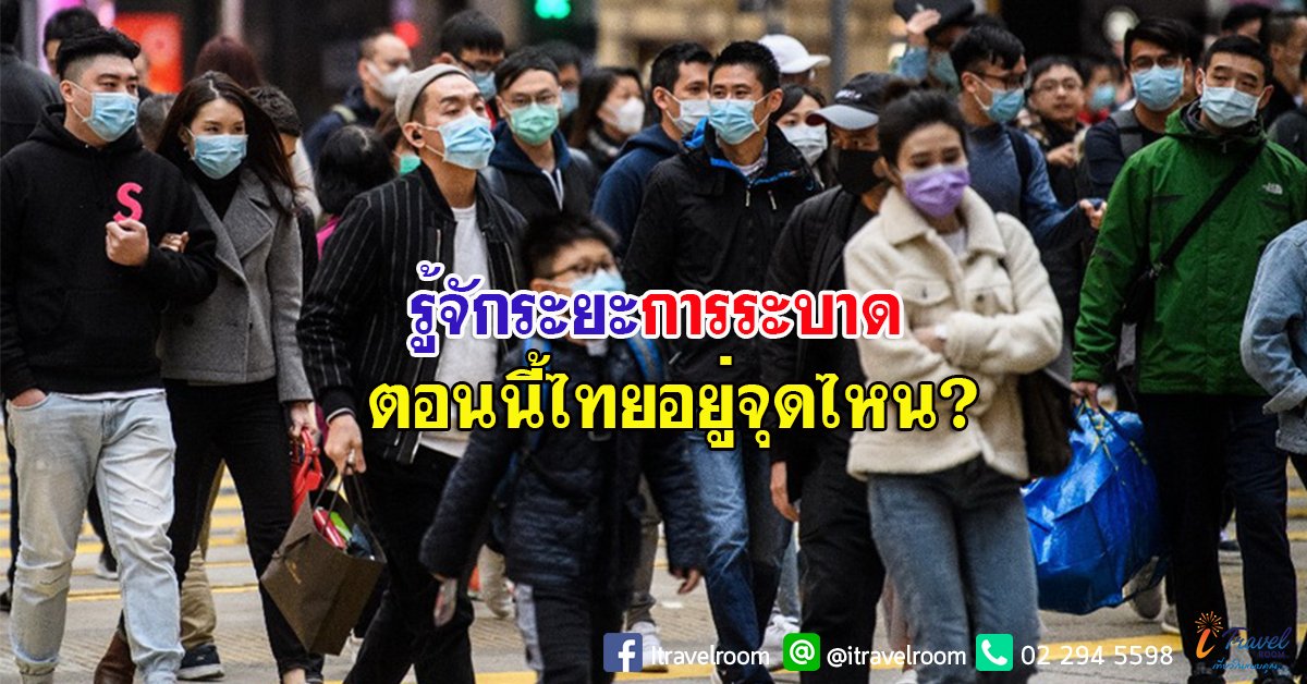 รู้จัก“ระยะการระบาด” โควิด-19 ตอนนี้ไทยอยู่จุดไหน?