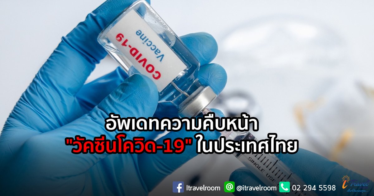 อัพเดทความคืบหน้า "วัคซีนโควิด-19" ในประเทศไทย
