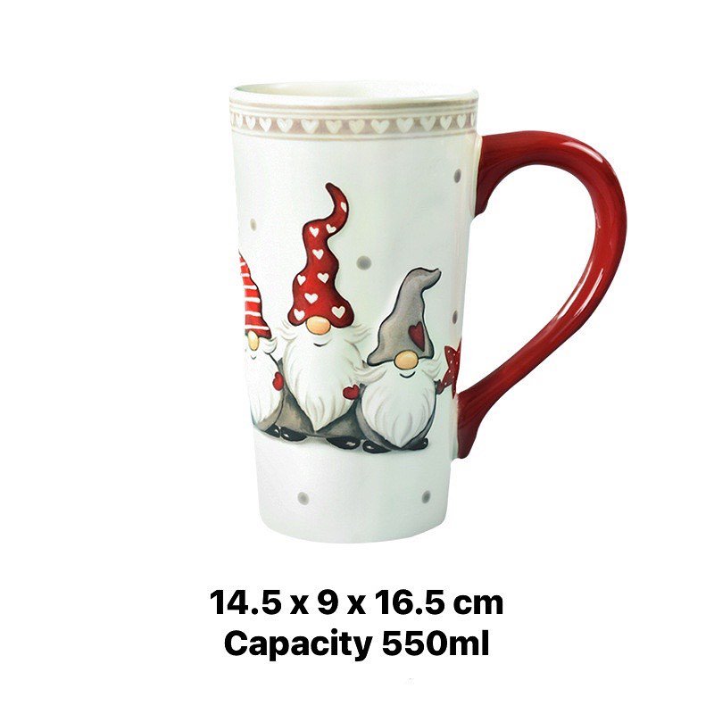 Department store LANG Garden Gnomes Coffee Mug (2122102), gnome