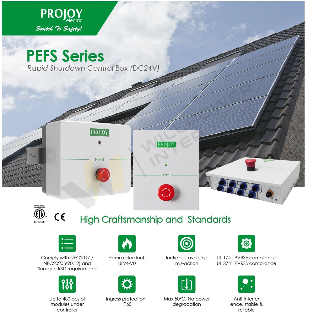 PROJOY | PEFS-PCZS-S-180 CONTROLLER BOX