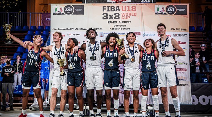 สหรัฐอเมริกาสามารถป้องกันแชมป์ไว้ได้ทั้งชายและหญิงใน FIBA 3X3 U18 WORLD CUP 2021