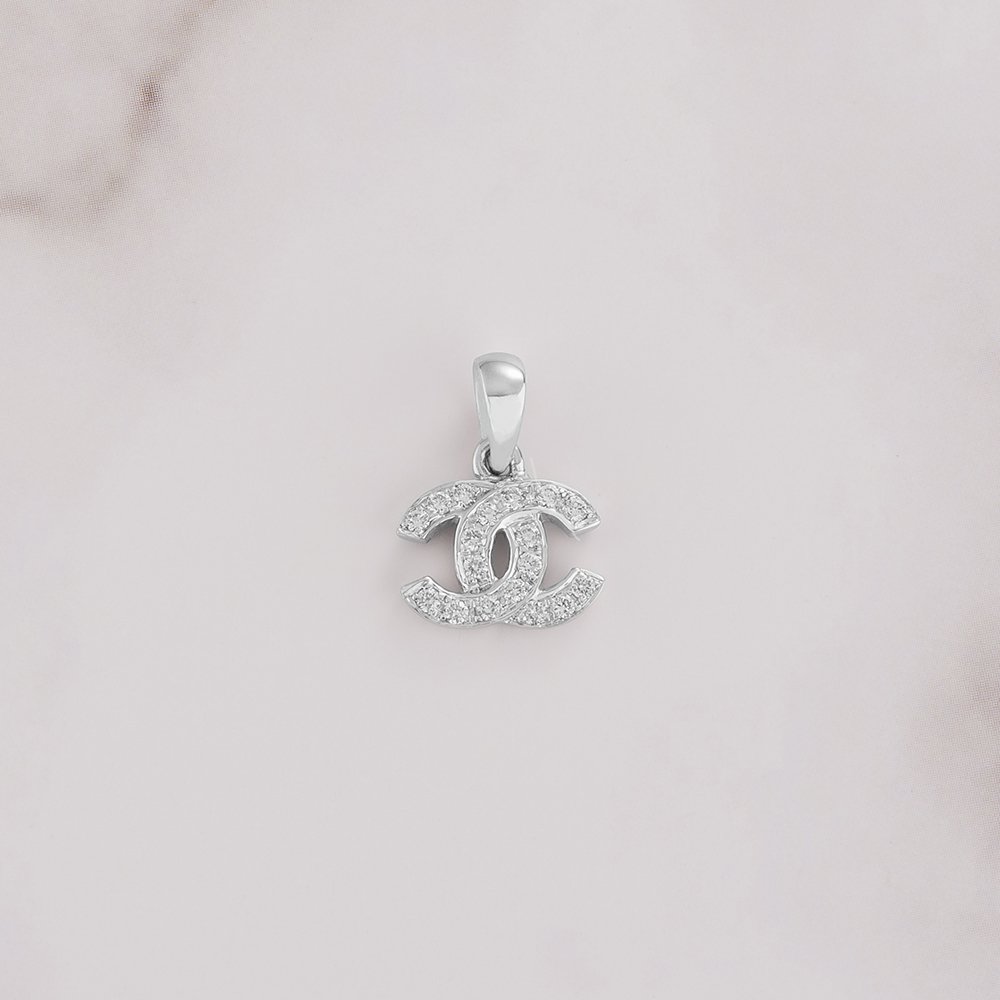 Real Diamond Daily Wear Small Pendant. (Without Chain) at Best