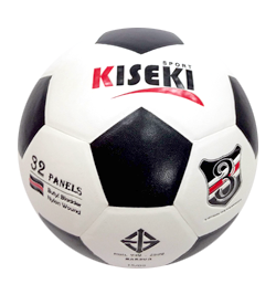 ลูกฟุตบอล KISEKI No.3 ขาว-ดำ