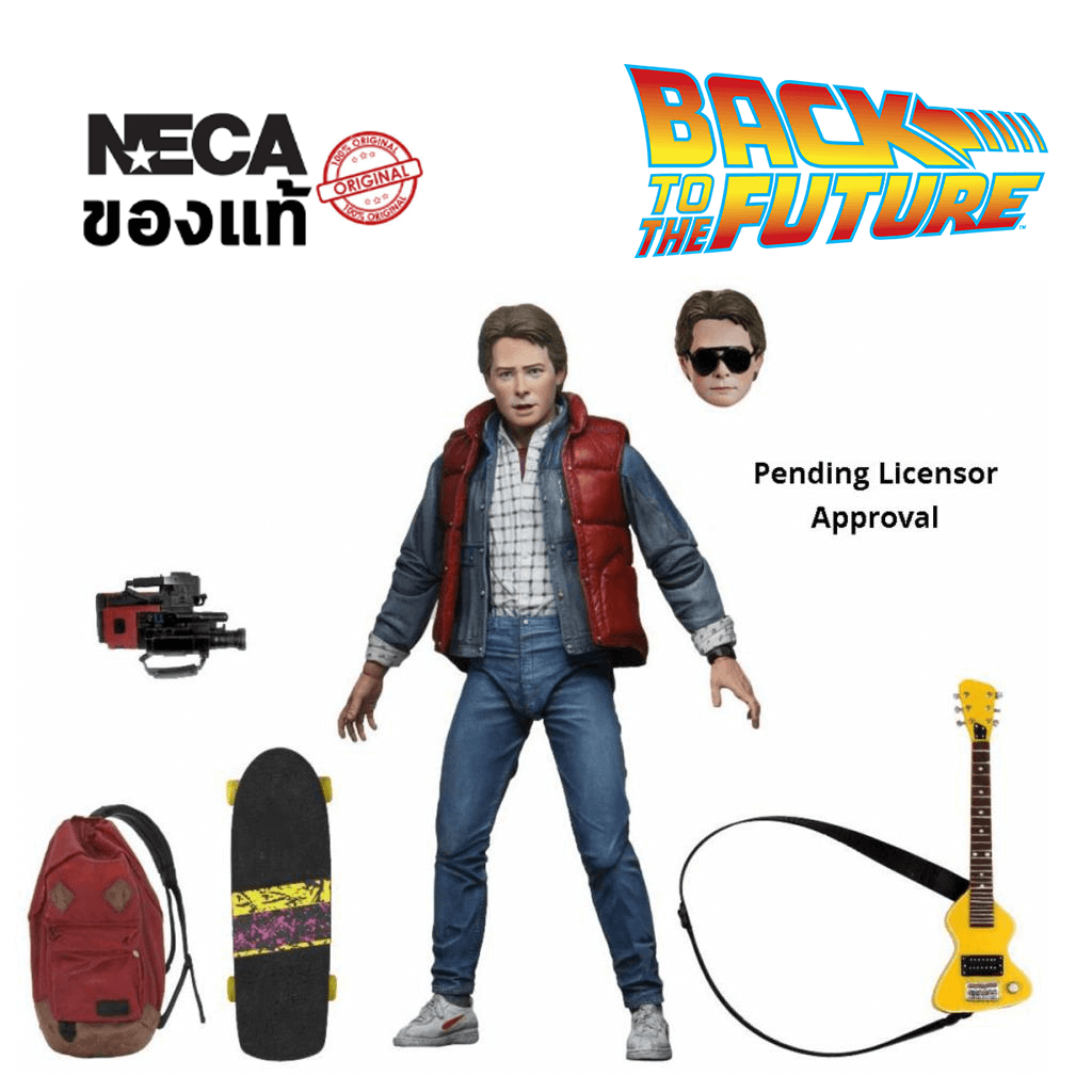 Back to the Future 7” Scale Action Figure – Ultimate Marty McFly