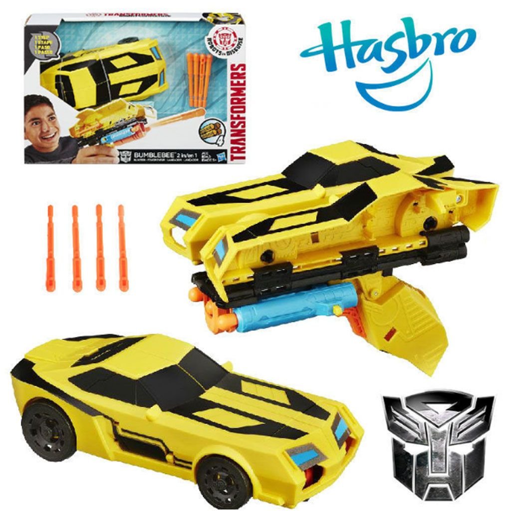 รถบับเบิลบีแปลงร่างเป็นปืนได้ ยี่ห้อ Hasbro