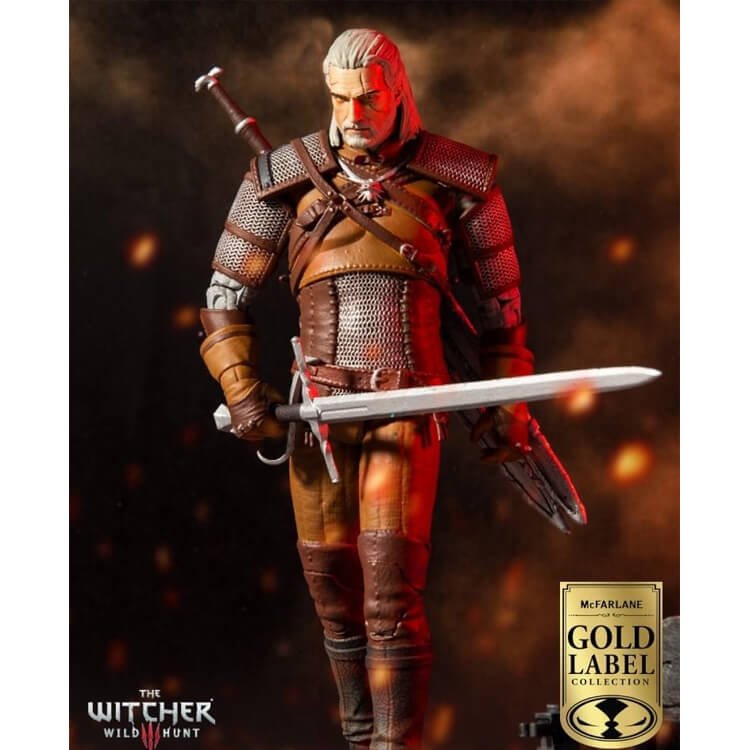 McFarlane Gold Label Collection The Witcher 3 Wild Hunt Geralt of Rivia 7-inch Action Figure