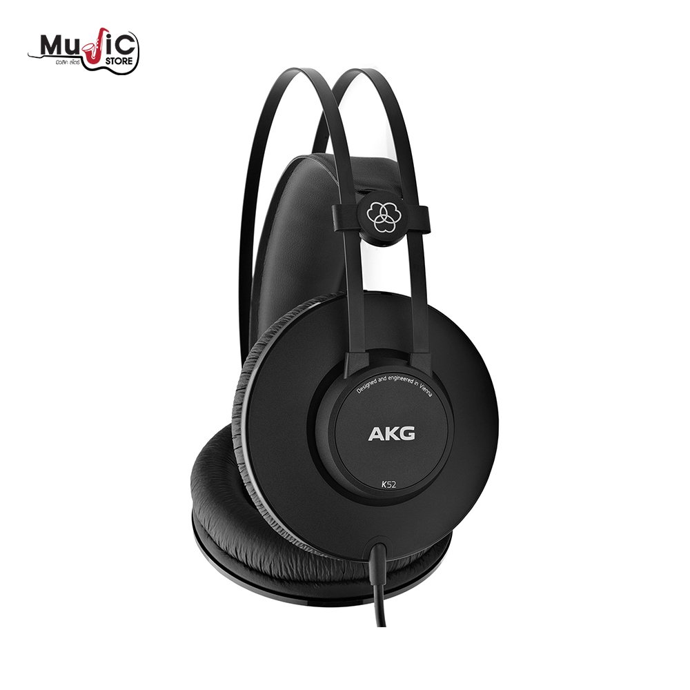 AKG K52 High Performance Closed-Back Monitoring Headphones - Lightweight  Audio Gear