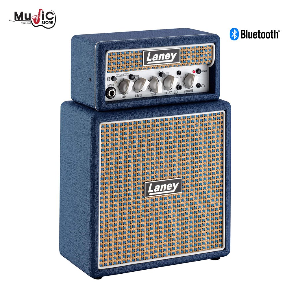 แอมป์กีต้าร์ไฟฟ้า Laney Mini Stack-B-Lion Bluetooth - Musicstoreshop