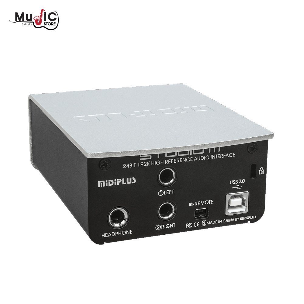  midiplus Studio M USB Audio Interface : Musical Instruments