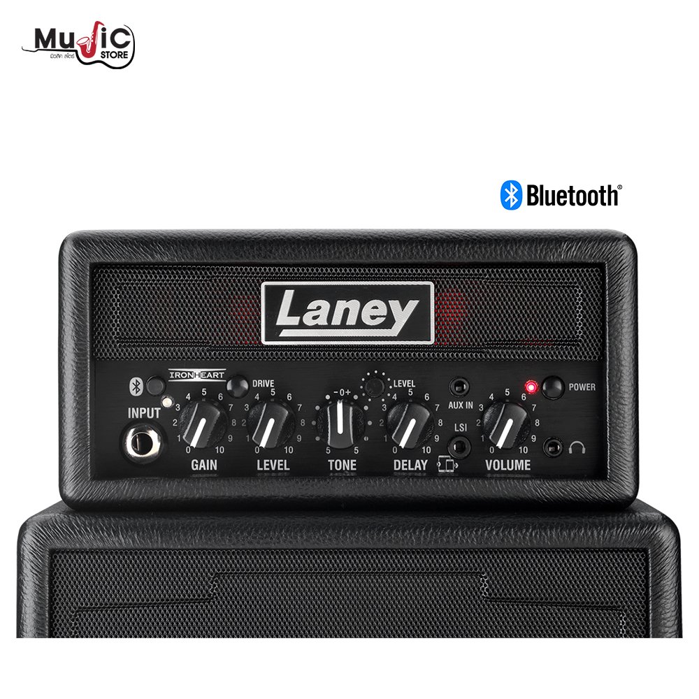 แอมป์กีต้าร์ไฟฟ้า Laney Mini Stack-B-lron Bluetooth - Musicstoreshop