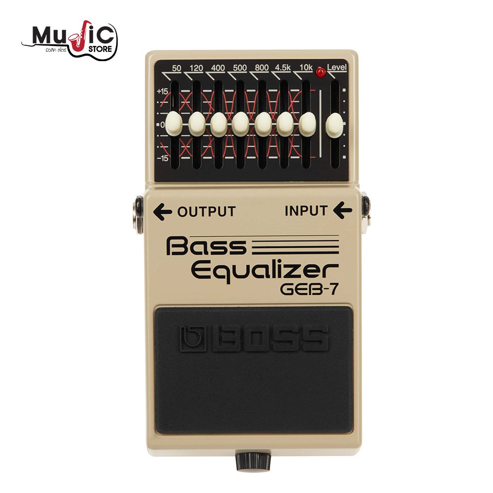 Boss GEB-7 Bass Equalizer Effects Pedal
