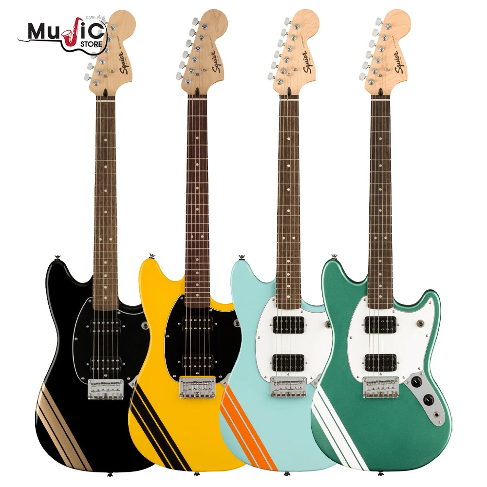 Squier FSR Bullet Competition Mustang HH - musicstoreshop