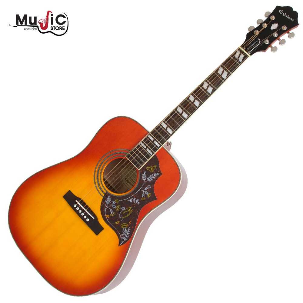 Epiphone Hummingbird Acoustic Guitar ( Solid Top )
