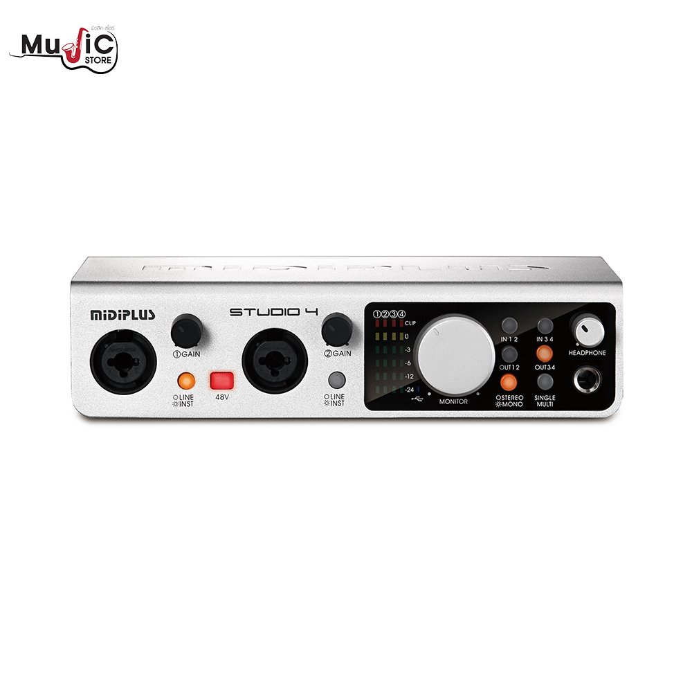  midiplus Studio M USB Audio Interface : Musical Instruments