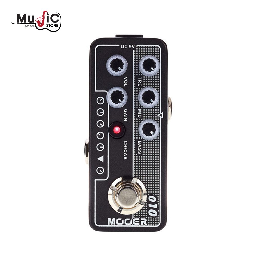 MOOER Micro Preamp 010 Two Stones Effects Pedal
