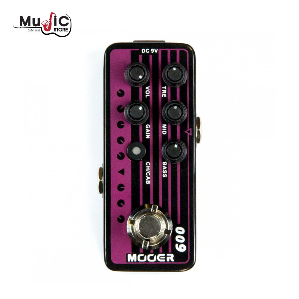 MOOER Micro Preamp 009 Blacknight Effects Pedal