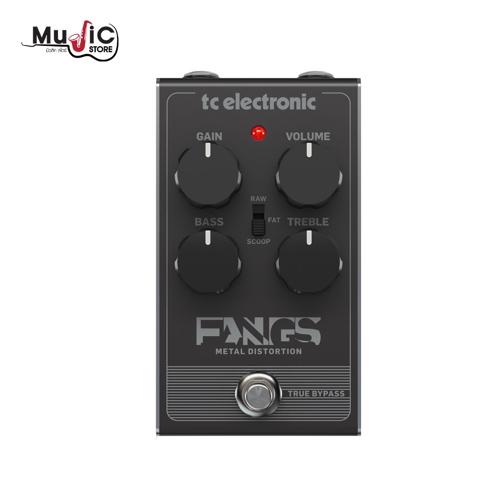 TC Electronic Fangs Metal Distortion Effects Pedal