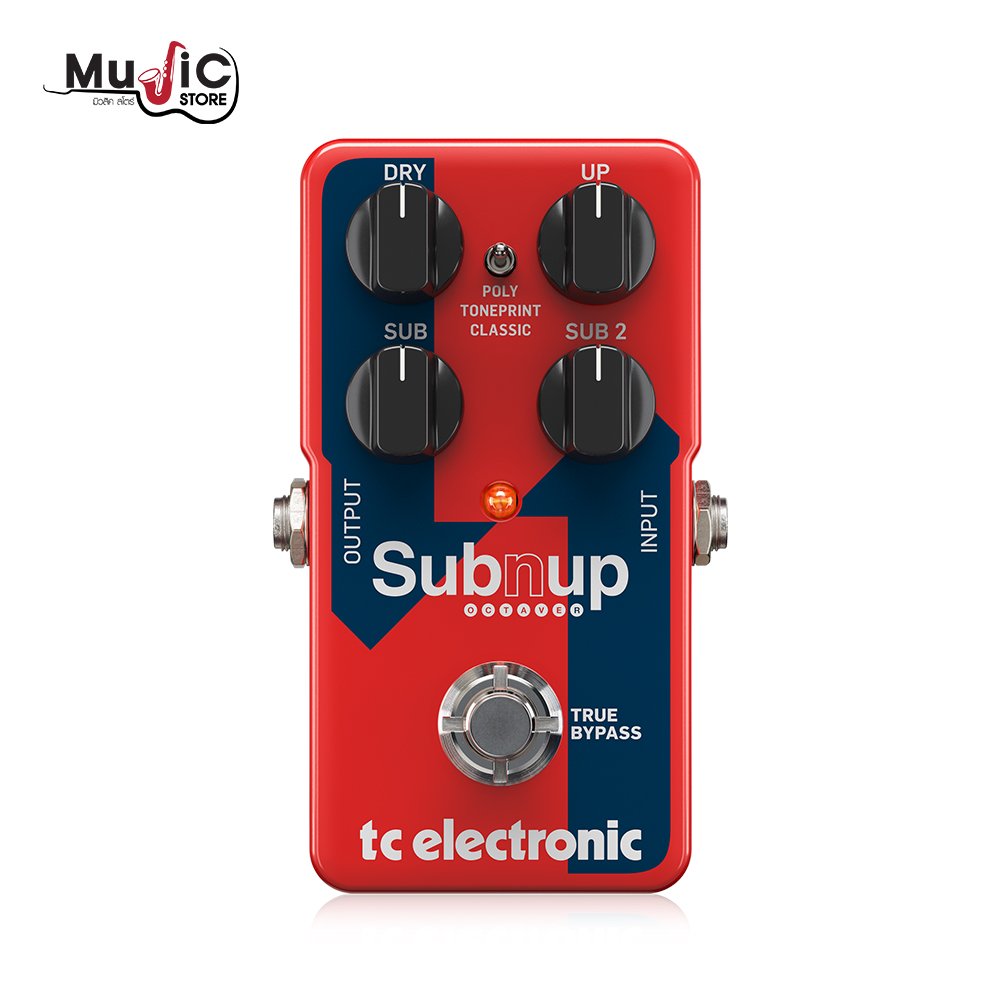TC Electronic Sub 'N' Up Octaver Effects Pedal