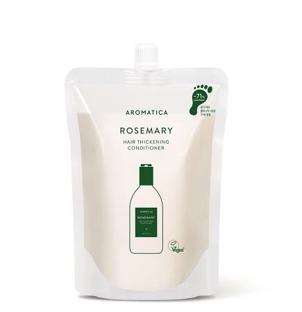 aromatica Rosemary Hair Tickening Conditioner 500ml (Refill)