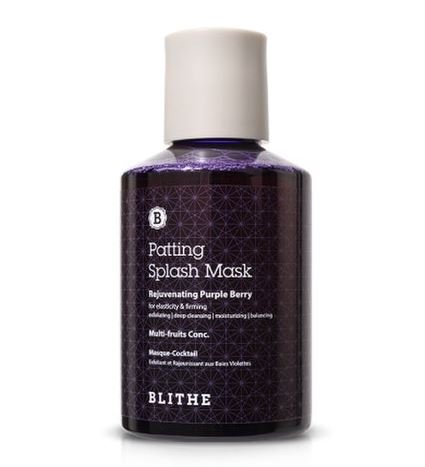 BLITHE Patting Splash Mask Rejuvenating Purple Berry 150ml