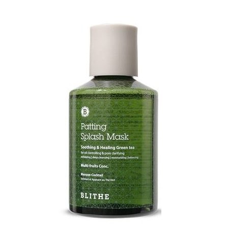 BLITHE Patting Splash Mask Soothing & Healing Green Tea 150ml