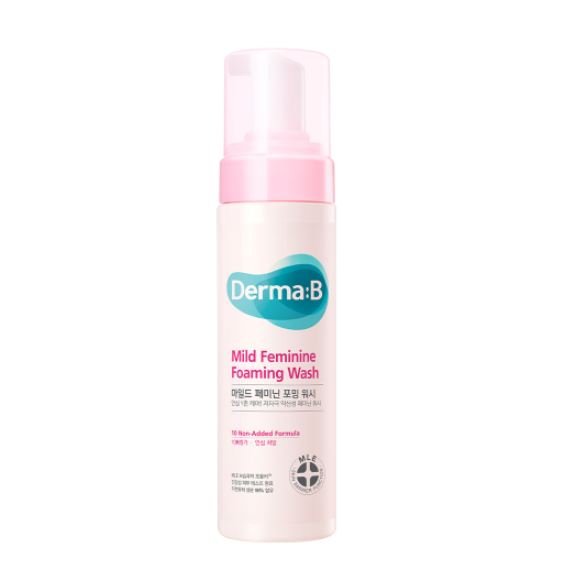 Derma:B Mild Feminine Foaming Wash 200ml - Testerkorea