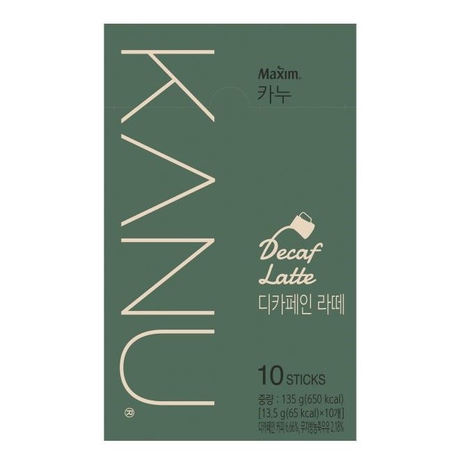 Maxim KANU Decaf Latter 13.5g x 10sticks
