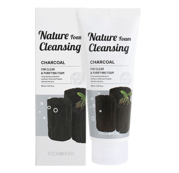 Food A Holic Natural Foam Cleansing [Charcoal] 150ml