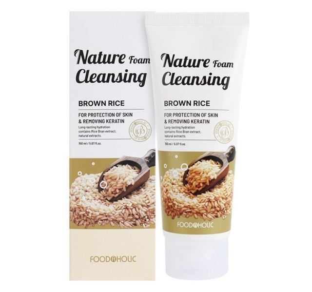 Food A Holic Natural Foam Cleansing [Brown Rice] 150ml