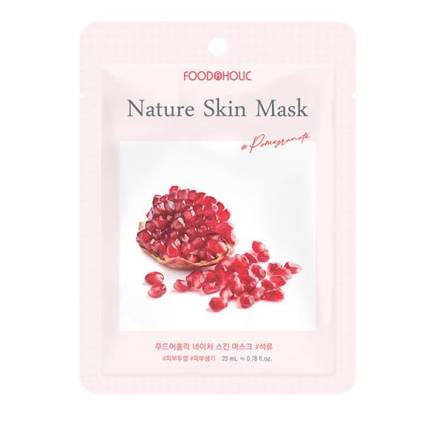 Food A Holic Nature Skin Mask [Pomegranatel] 23mlx10ea