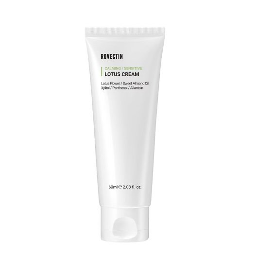 ROVECTIN Calming Lotus Cream 60ml testerkorea
