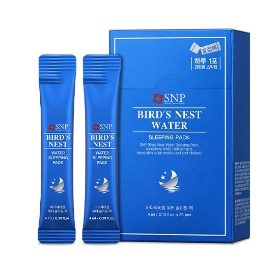SNP Bird's Nest Water Sleeping Pack 4mlx20p