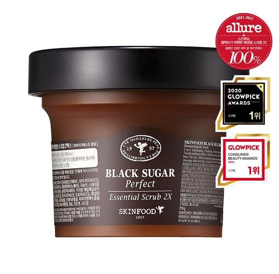 Skinfood Black Sugar Perfect Essential Scrub 2X_210g