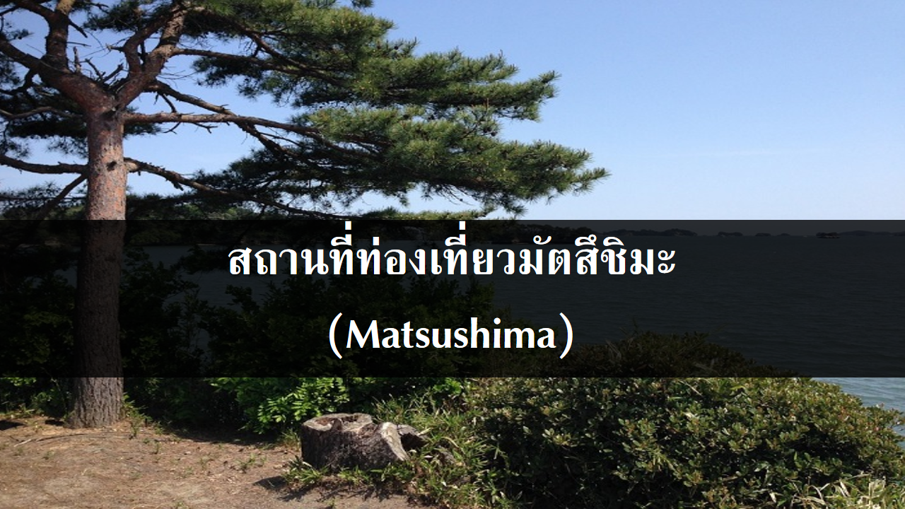 สถานที่ท่องเที่ยวมัตสึชิมะ (Matsushima)