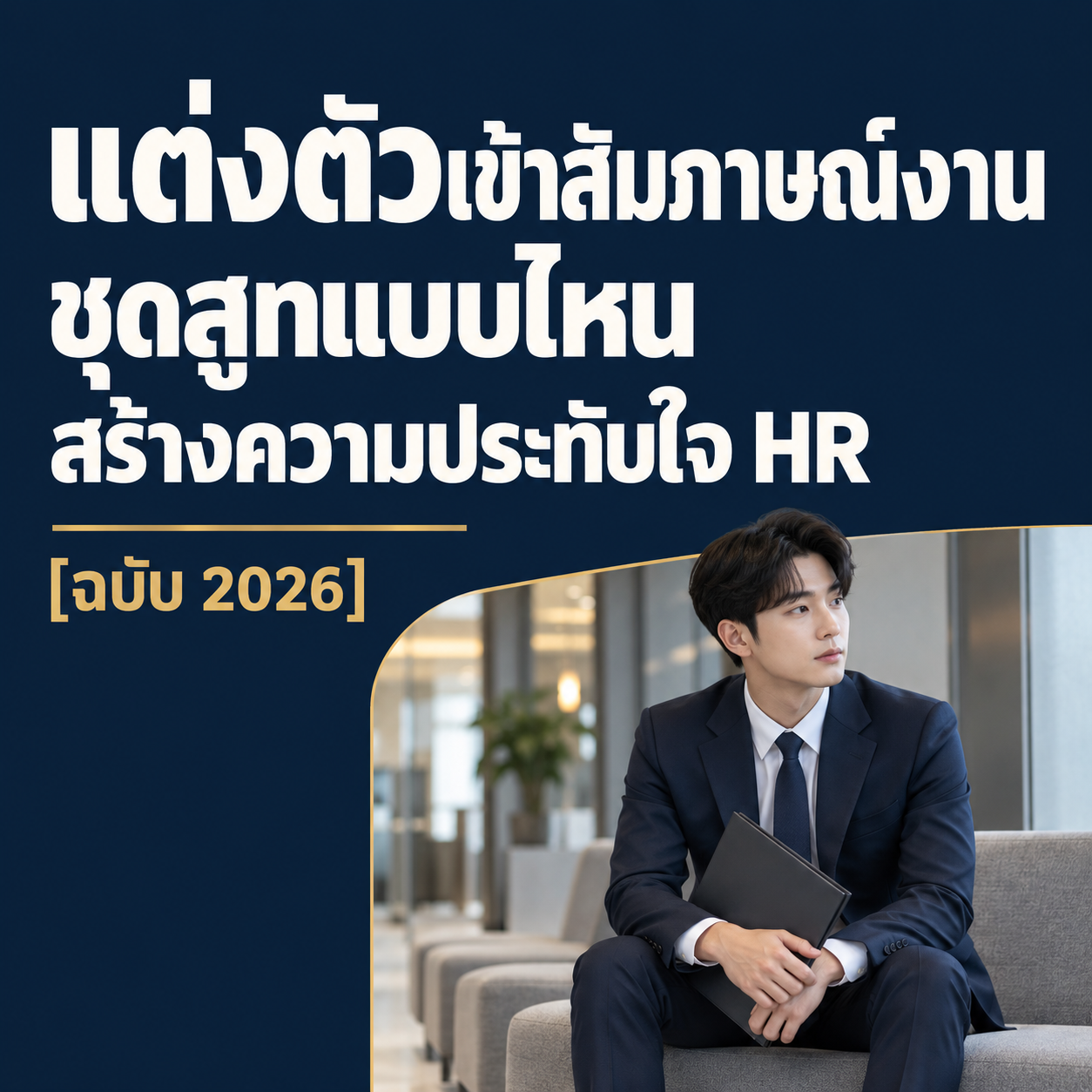 แต่งตัวเข้าสัมภาษณ์งาน: ชุดสูทแบบไหนสร้างความประทับใจ HR (Keyword-direct)