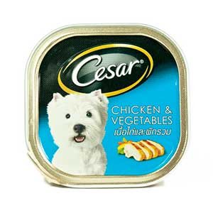 Cesar - รสเนื้อไก่ และ ผักรวม