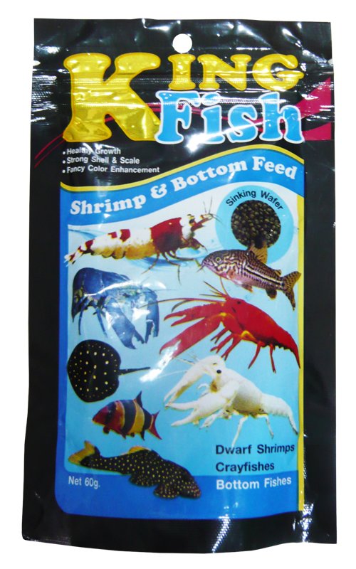 อาหารกุ้ง Kingfish (เม็ดใหญ่)_60g