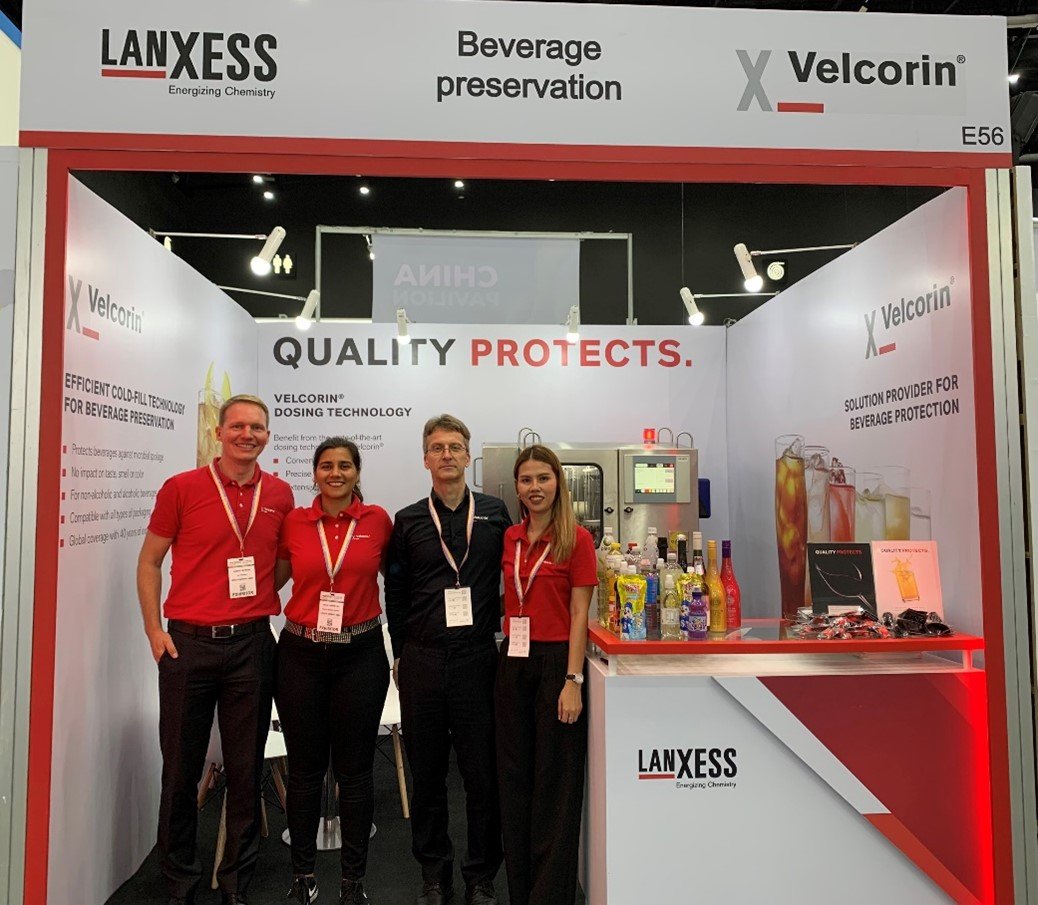LANXESS พร้อมนำเสนอเทคโนโลยีการเติมความเย็นเวลโคริน (Velcorin®)  เพื่อตอบโจทย์ความยั่งยืนแก่ผู้ผลิตเครื่องดื่มในประเทศไทย