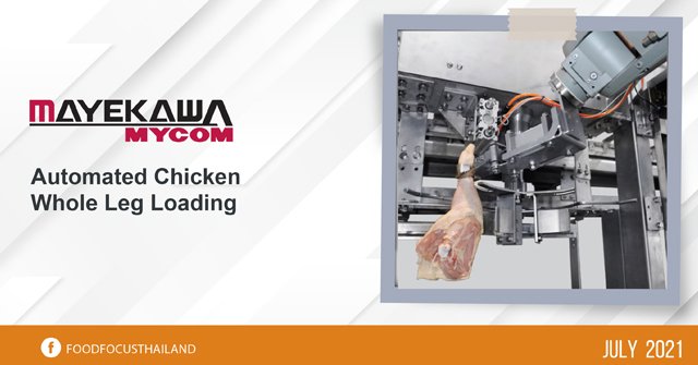 Automated Chicken Whole Leg Loading_Mayekawa_KL