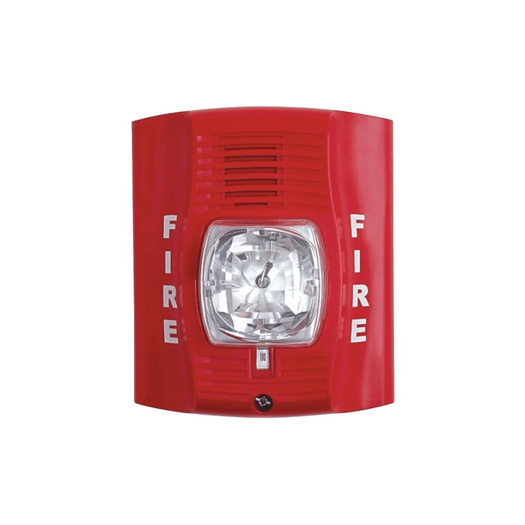 System Sensor P2R Horn Strobe สีแดง เลิกผลิต รุ่นทดแทน P2RLED