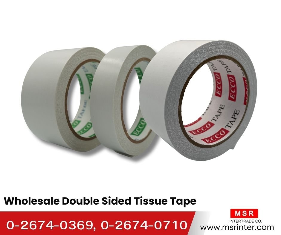 ขายส่งเทปกาว2หน้า Double Sided Tissue Tape